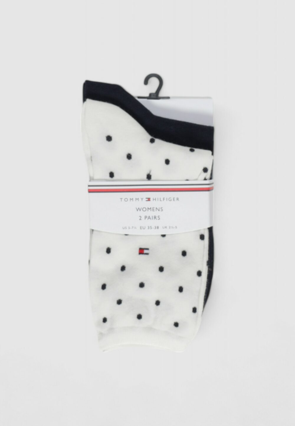 Calzini Tommy Hilfiger SOCK DOT 2P Bianco - Foto 1