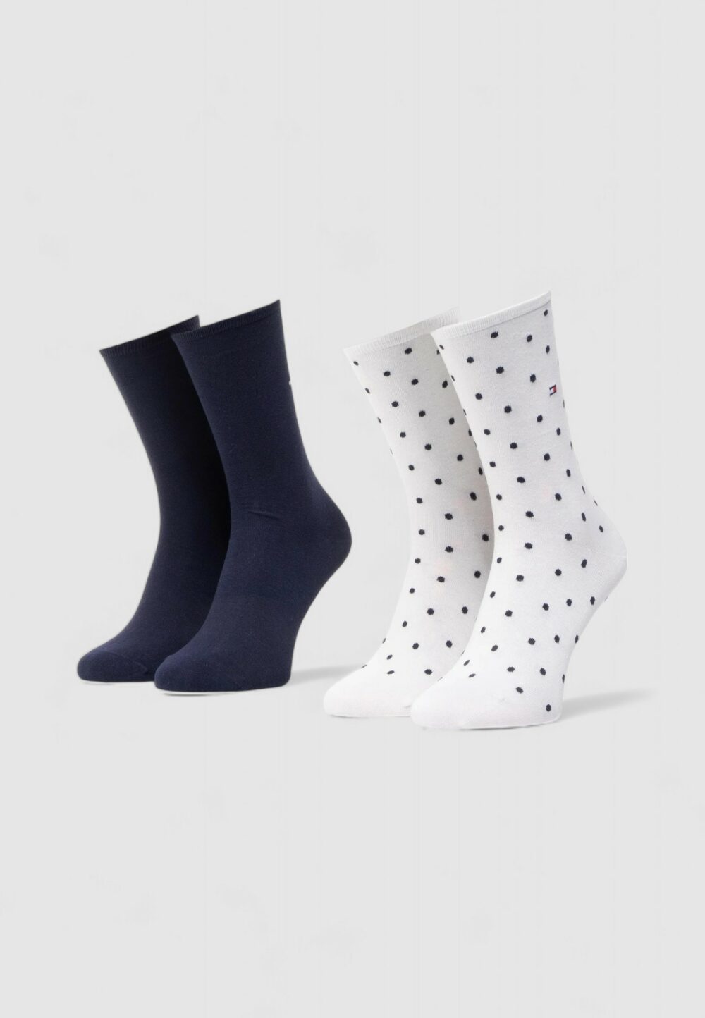 Calzini Tommy Hilfiger SOCK DOT 2P Bianco - Foto 2