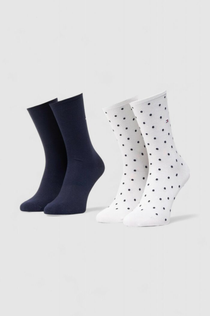 Calzini Tommy Hilfiger SOCK DOT 2P Bianco