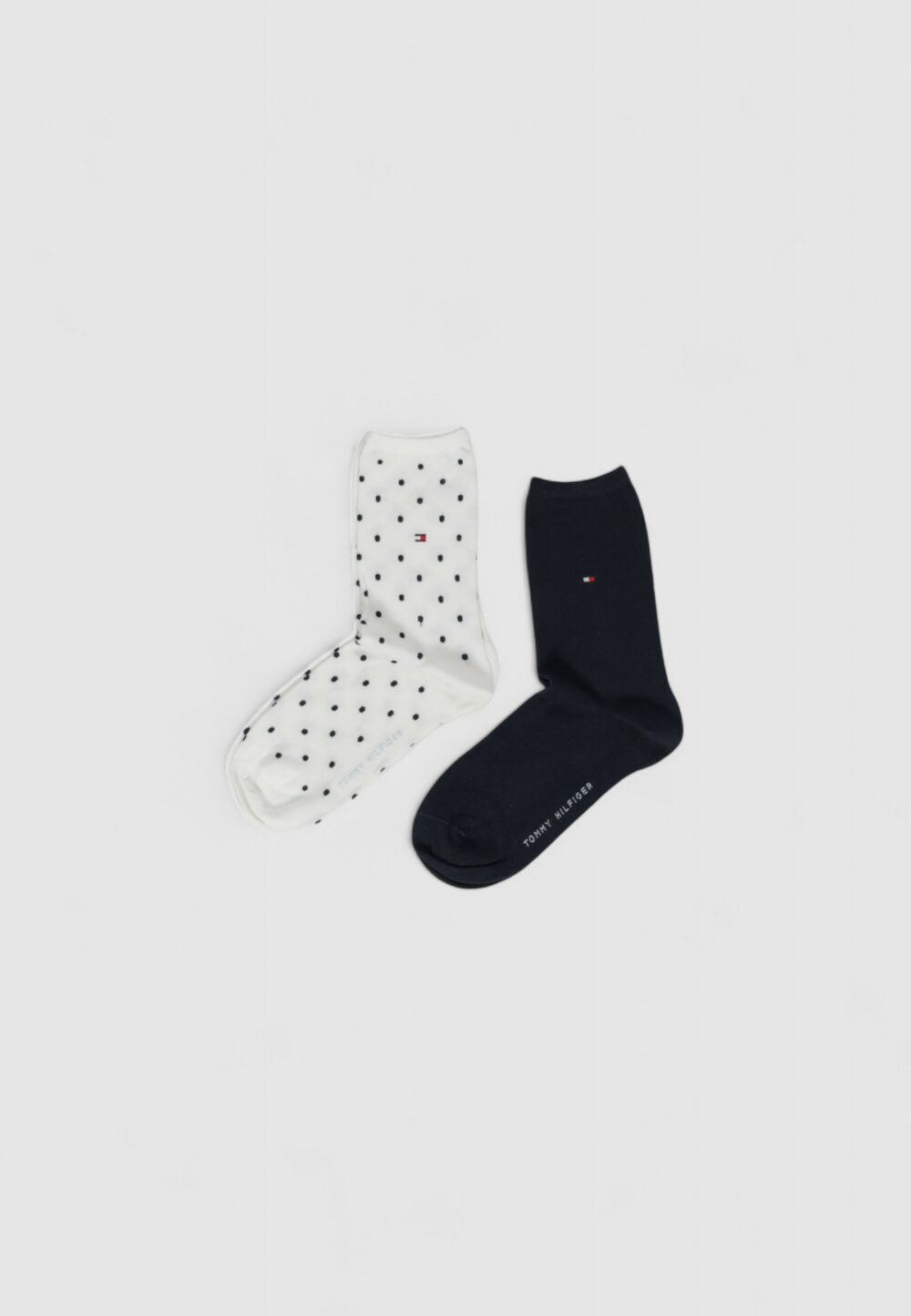 Calzini Tommy Hilfiger SOCK DOT 2P Bianco - Foto 3