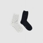 Calzini Tommy Hilfiger SOCK DOT 2P Bianco - Foto 4