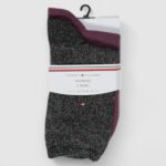 Calzini Tommy Hilfiger SOCK DOT 2P Nero - Foto 1