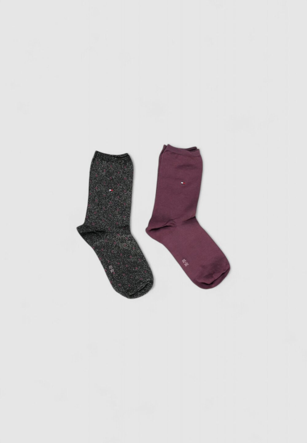 Calzini Tommy Hilfiger SOCK DOT 2P Nero - Foto 3