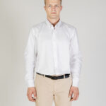 Camicia manica lunga Aquascutum ACTIVE OXFORD SHIRT POCKETLESS Bianco - Foto 1