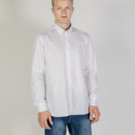 Camicia manica lunga Aquascutum ACTIVE TAILOR SHIRT POCKETLESS Bianco - Foto 1