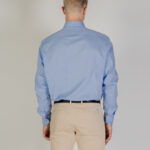 Camicia manica lunga Aquascutum ACTIVE OXFORD SHIRT POCKETLESS Blu - Foto 3