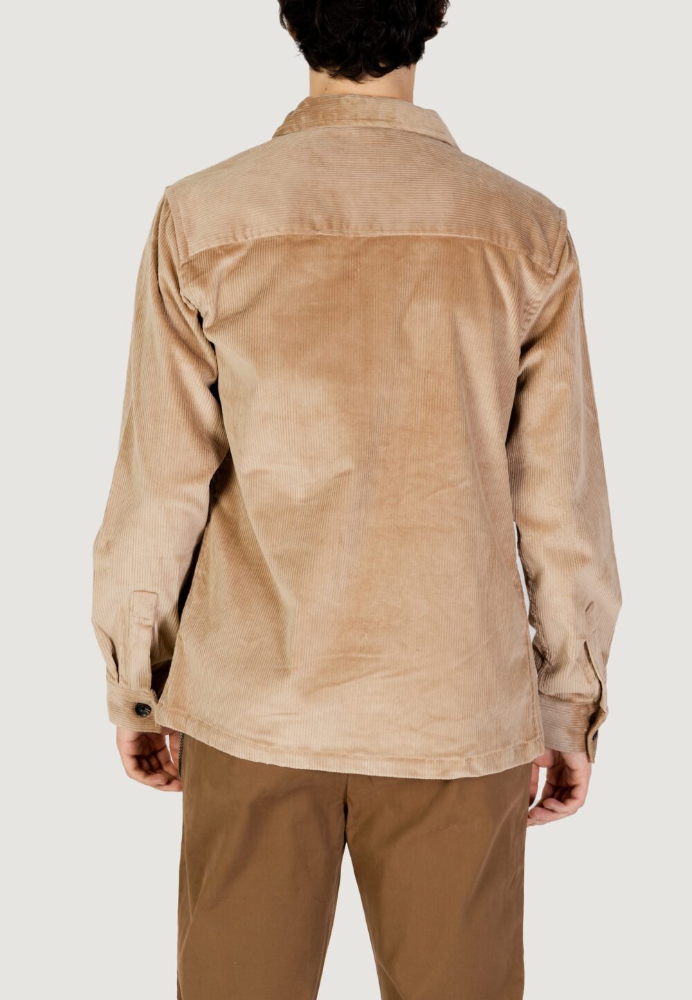 Camicia manica lunga HAMAKI-HO  Beige - Foto 3