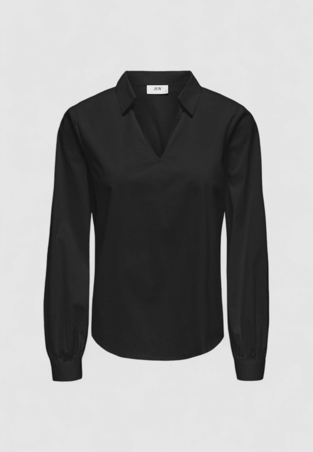 Camicia manica lunga Jacqueline de Yong JDYMIO L/S V-NECK TOP WVN DIA Nero - Foto 1