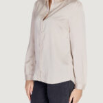 Camicia manica lunga Vila Clothes NOOS - VIELLETTE SATIN L/S SHIRT/SU - NOOS Oro - Foto 2