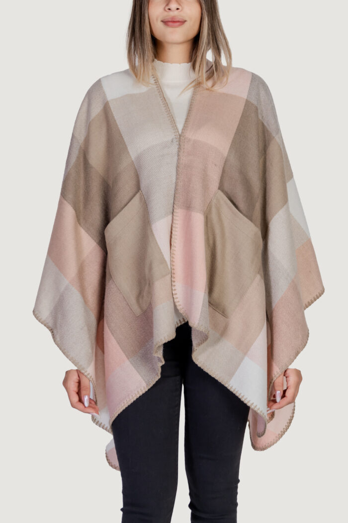 Mantella Pieces PCNOANNE PONCHO BC Beige