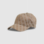 Cappello con visiera Guess ORLINA LOGO BASEBALL Beige - Foto 2