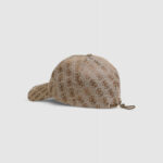 Cappello con visiera Guess ORLINA LOGO BASEBALL Beige - Foto 3