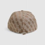 Cappello con visiera Guess ORLINA LOGO BASEBALL Beige - Foto 4