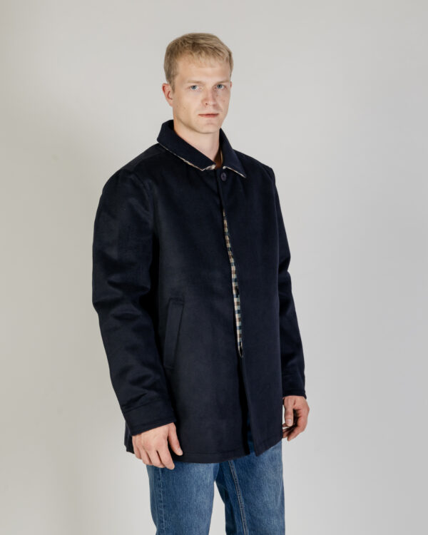 Cappotto Aquascutum WOOL 3-WAY ACTIVE TRENCH Blu - Foto 1