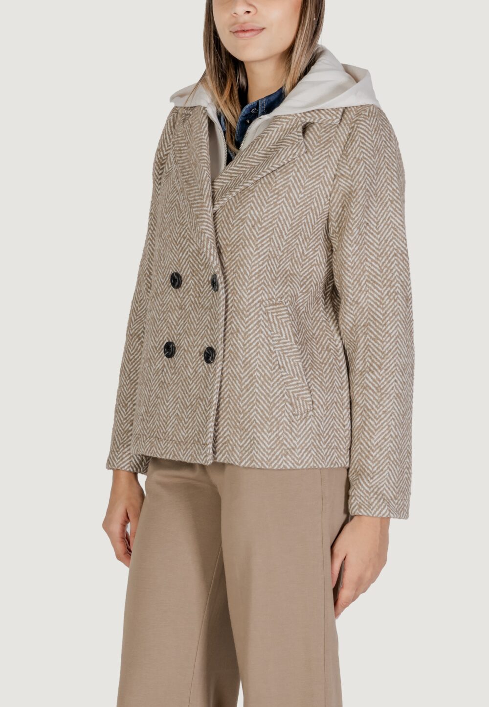 Cappotto Street One  Beige - Foto 4