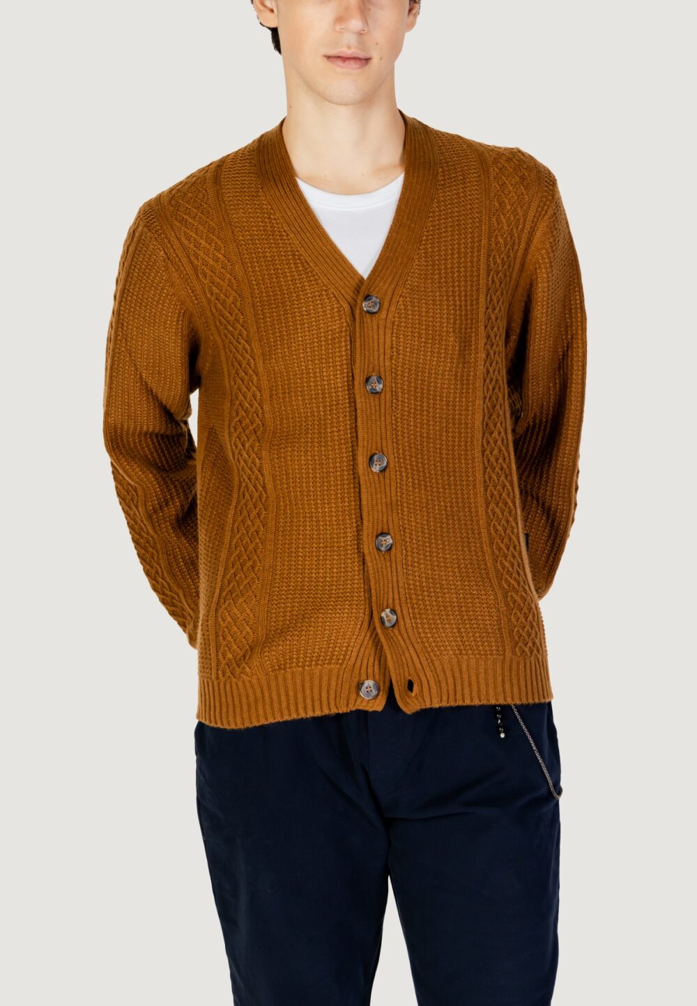 Cardigan HAMAKI-HO  Beige scuro - Foto 1