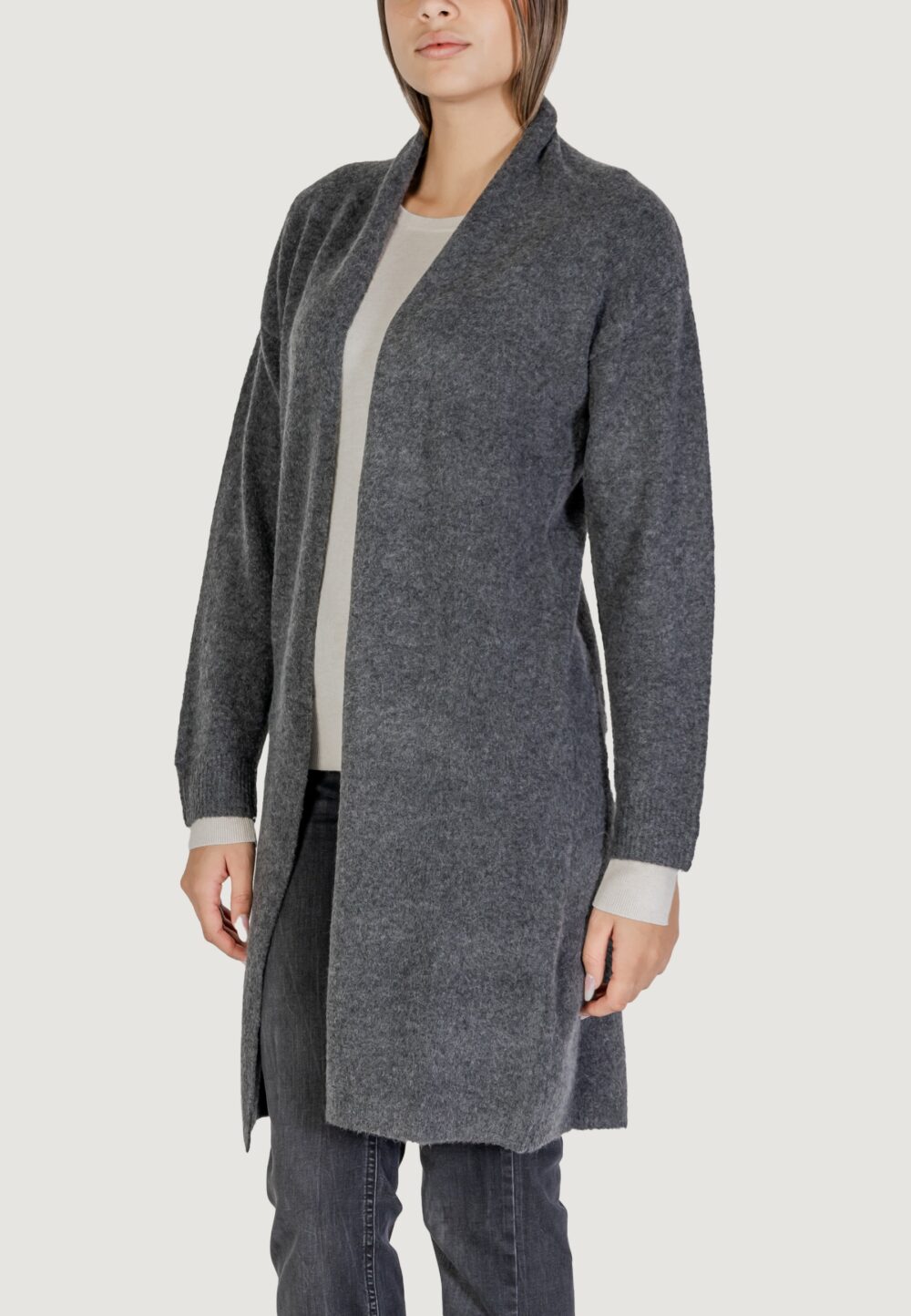 Cardigan Morgan De Toi  Grigio Scuro - Foto 4