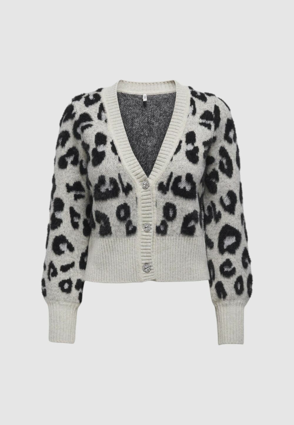 Cardigan Only ONLSARA LS JQ GLITTER CARDIGAN CS KNT Oro - Foto 1