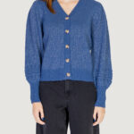 Cardigan Vila Clothes VITULI V-NECK GLITTER KNIT CARDIGAN/PB Blue Denim - Foto 1