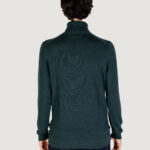 Dolcevita Calvin Klein MERINO RWS TURTLE Verde Scuro - Foto 3