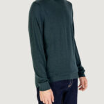 Dolcevita Calvin Klein MERINO RWS TURTLE Verde Scuro - Foto 4