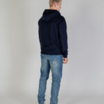 Felpa con cappuccio Aquascutum ACTIVE SCUBA PIPING HOODIE Blu - Foto 4