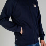 Felpa senza cappuccio Aquascutum ACTIVE SCUBA FZ MOCKNECK Blu - Foto 5