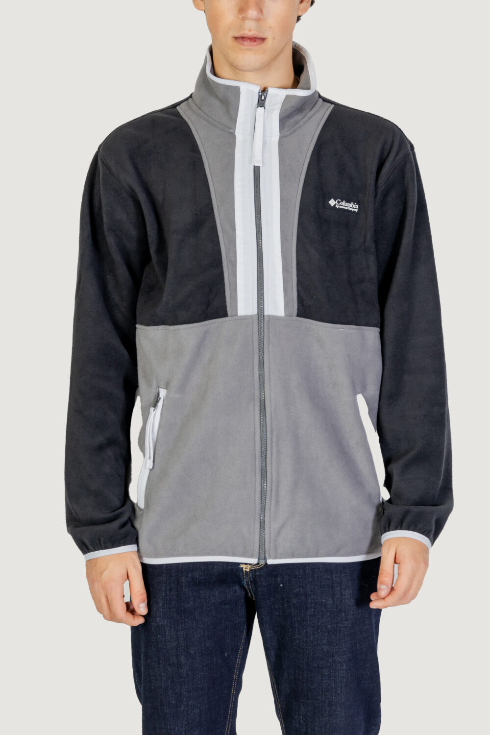 Felpa senza cappuccio COLUMBIA Backbowl™ II Full Zip Fleece Nero - Foto 1