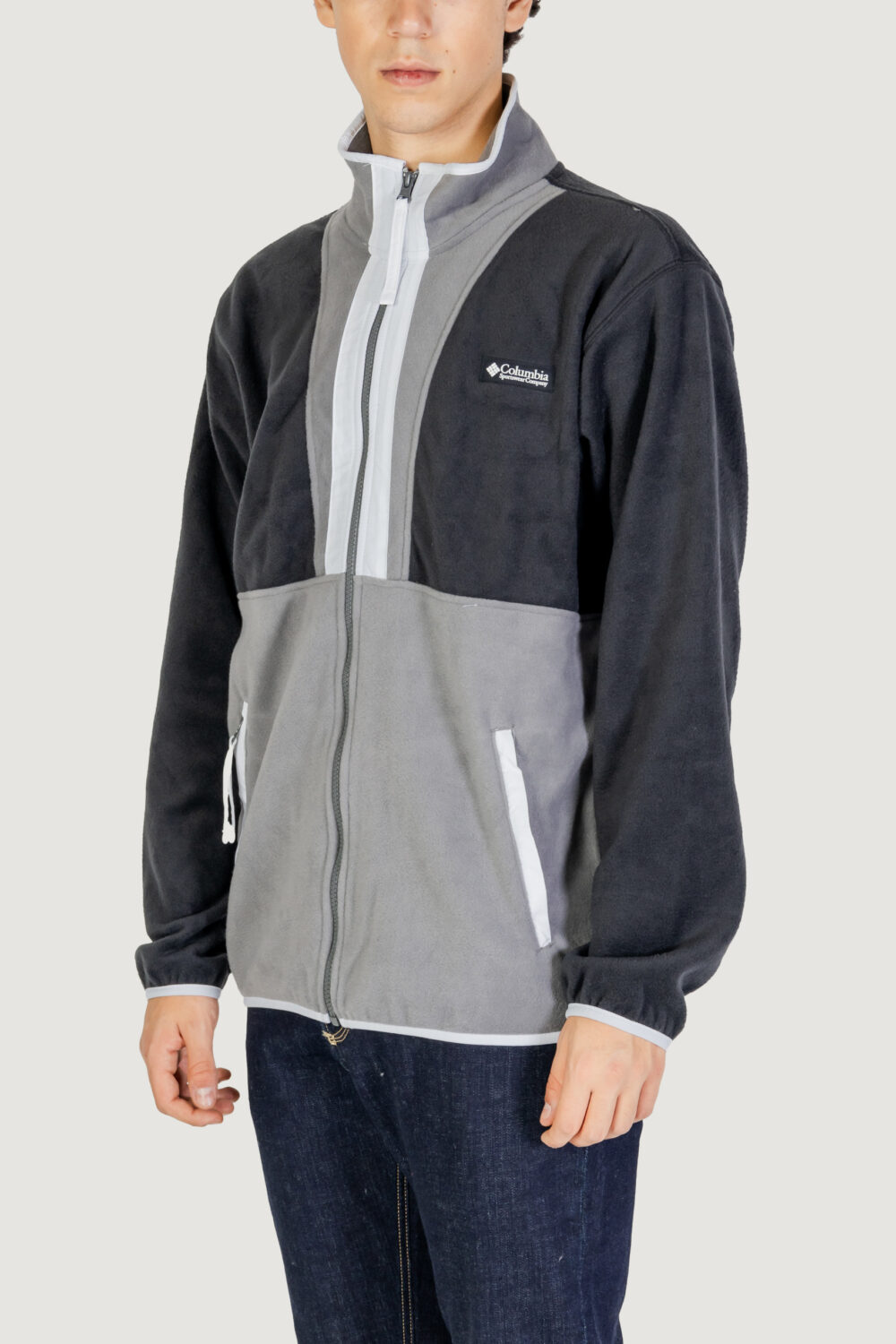 Felpa senza cappuccio COLUMBIA Backbowl™ II Full Zip Fleece Nero - Foto 3