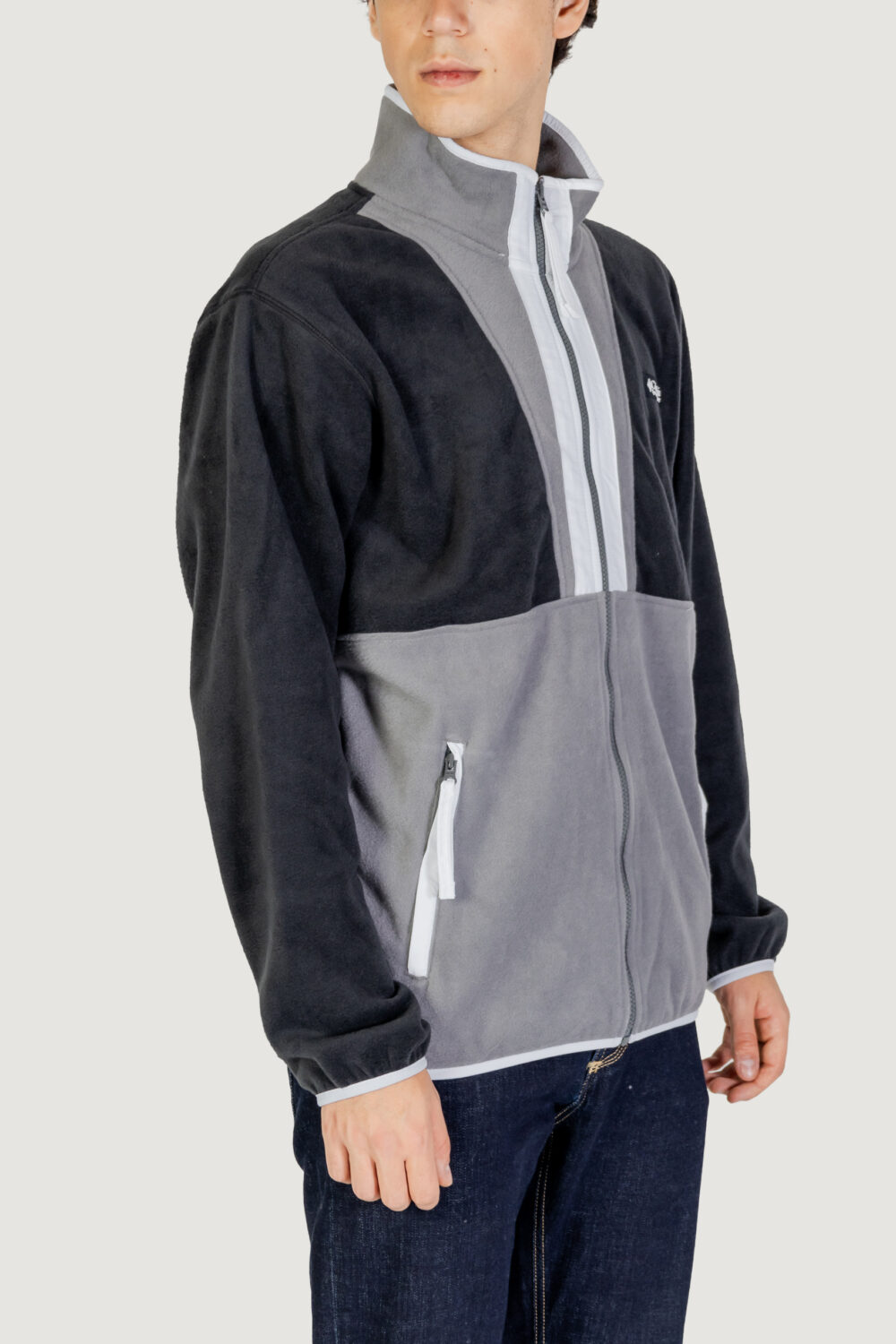 Felpa senza cappuccio COLUMBIA Backbowl™ II Full Zip Fleece Nero - Foto 4