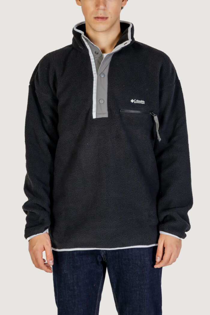 Felpa senza cappuccio Columbia Helvetia™ II Half Snap Fleece Nero