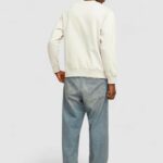 Felpa senza cappuccio Jack Jones Jjeurban Edge Crew Neck Noos Beige chiaro - Foto 3