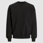 Felpa senza cappuccio Jack Jones Jjeurban Edge Crew Neck Noos Nero - Foto 1