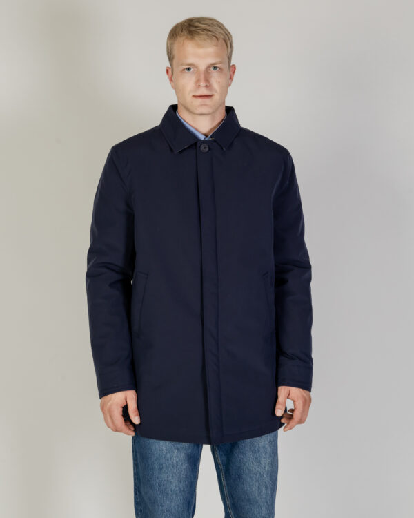 Giacchetto Aquascutum SHELL ACTIVE MID TRENCH Blu - Foto 1