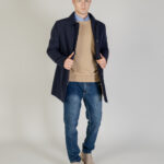 Giacchetto Aquascutum SHELL ACTIVE MID TRENCH Blu - Foto 5