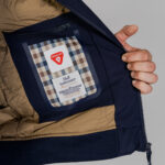 Giacchetto Aquascutum SHELL ACTIVE SCUTUM JACKET Blu - Foto 4