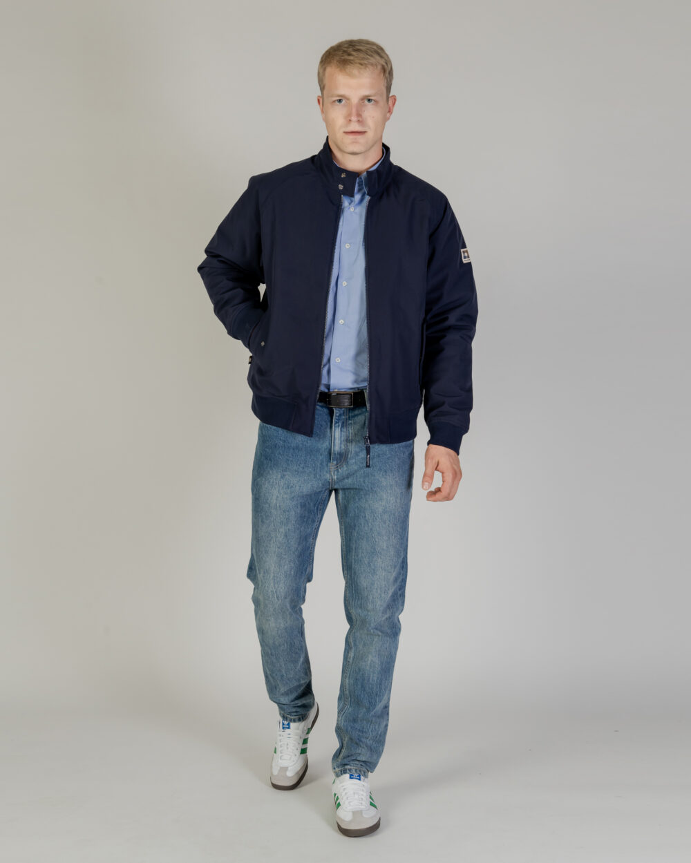 Giacchetto Aquascutum SHELL ACTIVE SCUTUM JACKET Blu - Foto 5