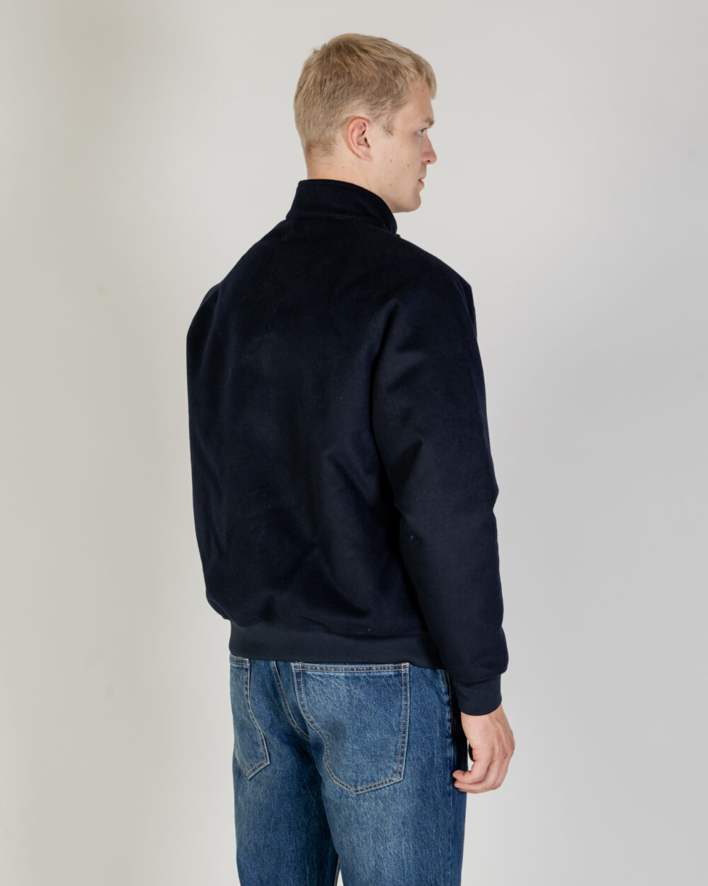 Giacchetto Aquascutum WOOL ACTIVE SCUTUM JACKET Blu - Foto 3