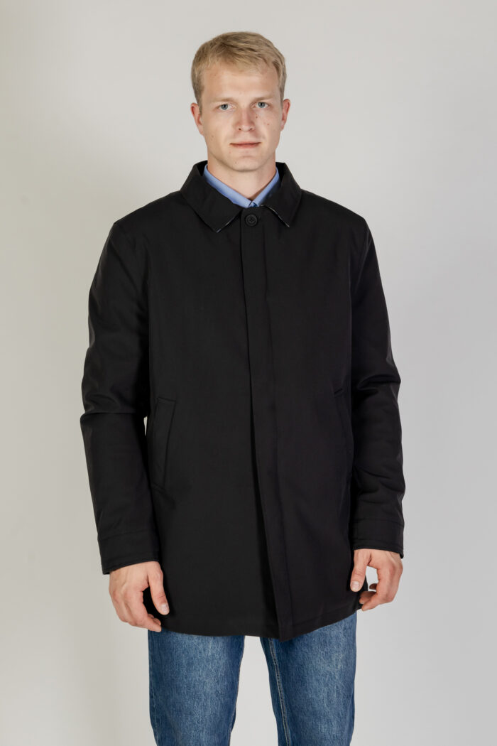 Giacchetto Aquascutum SHELL ACTIVE MID TRENCH Nero