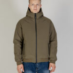 Giacchetto Aquascutum SHELL ACTIVE HOODED JACKET Verde Oliva - Foto 1