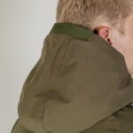 Giacchetto Aquascutum SHELL ACTIVE HOODED JACKET Verde Oliva - Foto 4