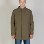 Giacchetto Aquascutum SHELL ACTIVE MID TRENCH Verde Oliva - Foto 1