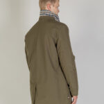 Giacchetto Aquascutum SHELL ACTIVE MID TRENCH Verde Oliva - Foto 3