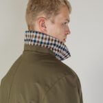 Giacchetto Aquascutum SHELL ACTIVE MID TRENCH Verde Oliva - Foto 4