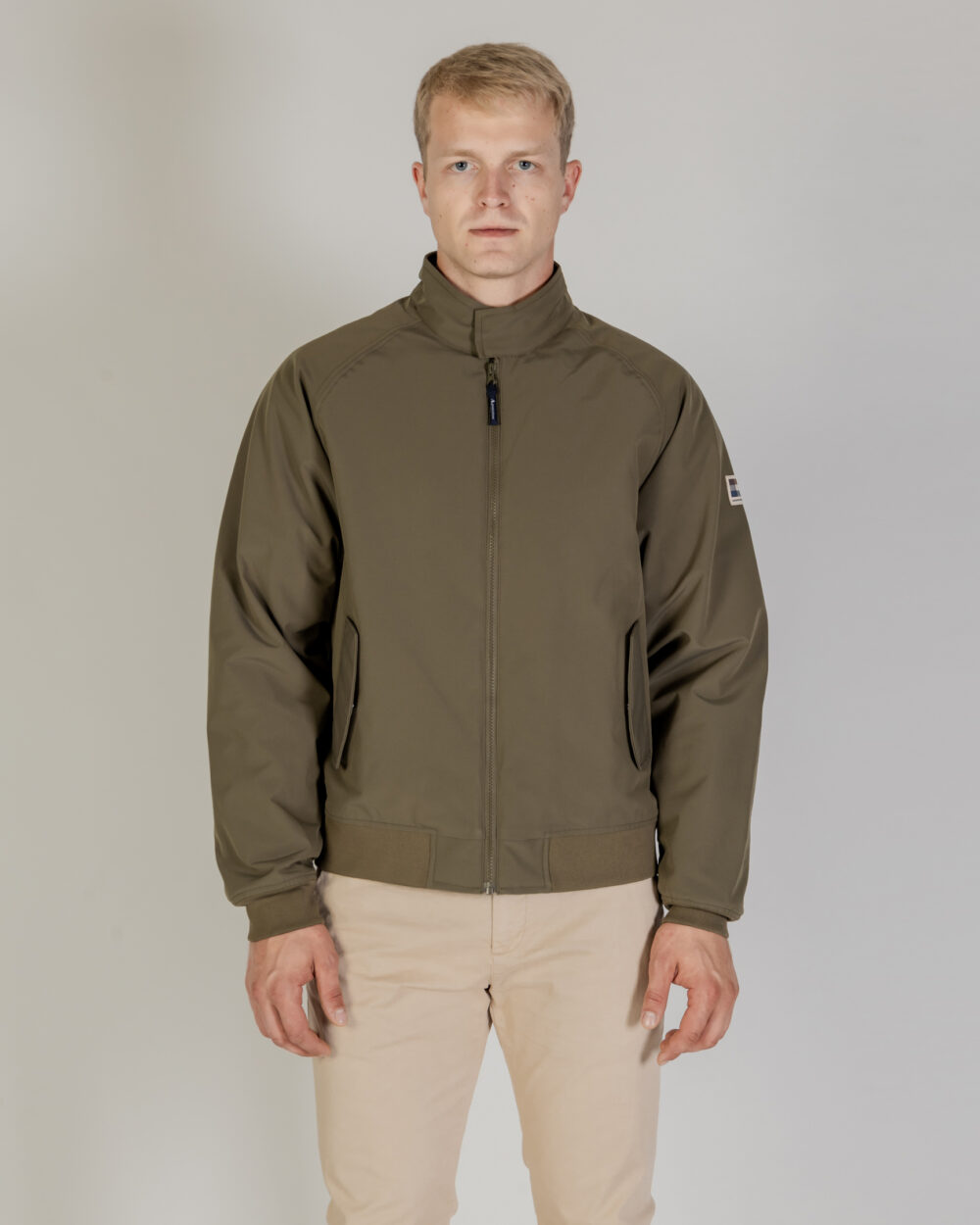 Giacchetto Aquascutum SHELL ACTIVE SCUTUM JACKET Verde Oliva - Foto 1