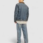 Giacchetto Jack Jones Jjijean Jjjacket W Sherpa Wi 200 Sn Blu - Foto 4