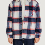 Giacchetto Tommy Hilfiger Jeans TJM CHECK SHERPA Blue scuro - Foto 1