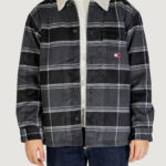 Giacchetto Tommy Hilfiger Jeans TJM CHECK SHERPA Nero - Foto 1