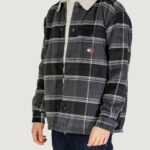 Giacchetto Tommy Hilfiger Jeans TJM CHECK SHERPA Nero - Foto 3