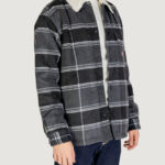 Giacchetto Tommy Hilfiger Jeans TJM CHECK SHERPA Nero - Foto 4